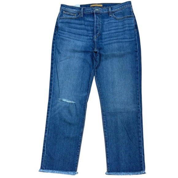 JOE'S JEANS Sz 32 Jeans honor high rise vintage straight kersh blue Classic Boho - Picture 4 of 12